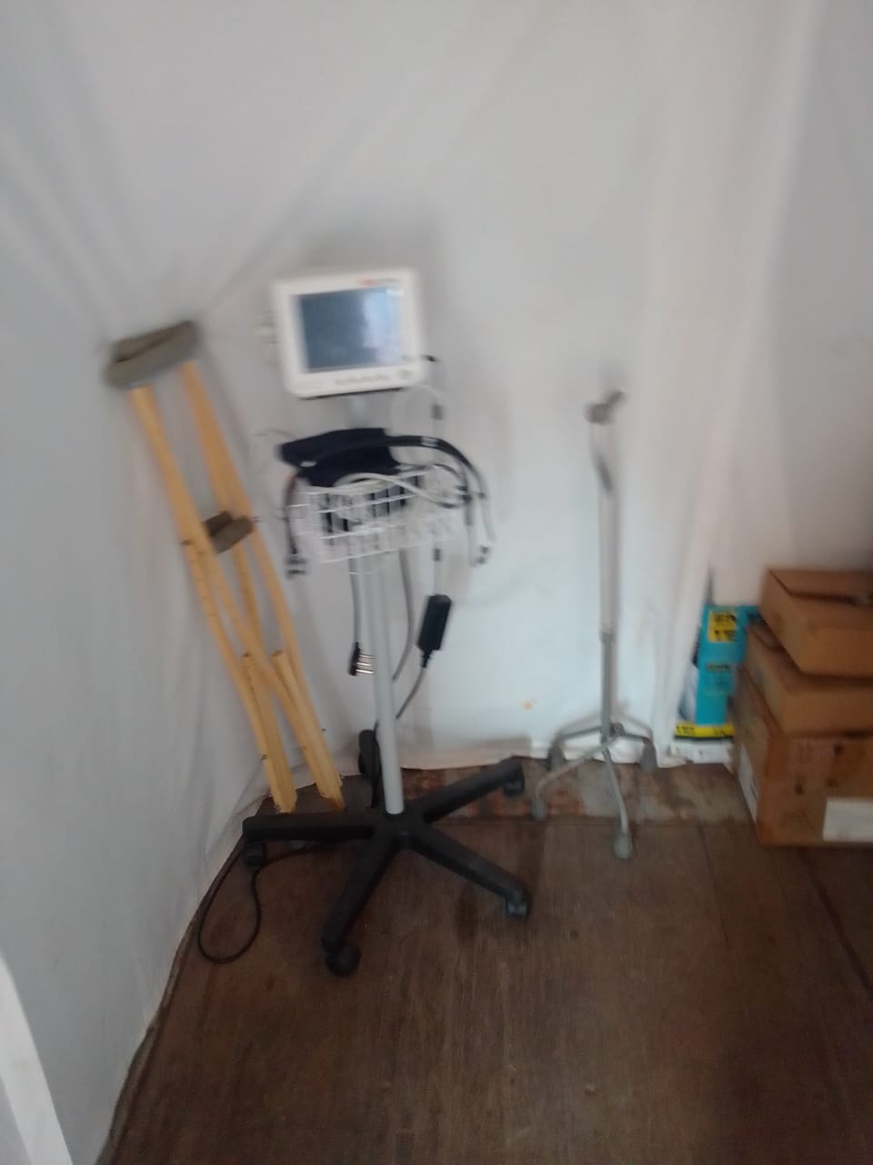 Clinic monitoring equipment and mobility aids